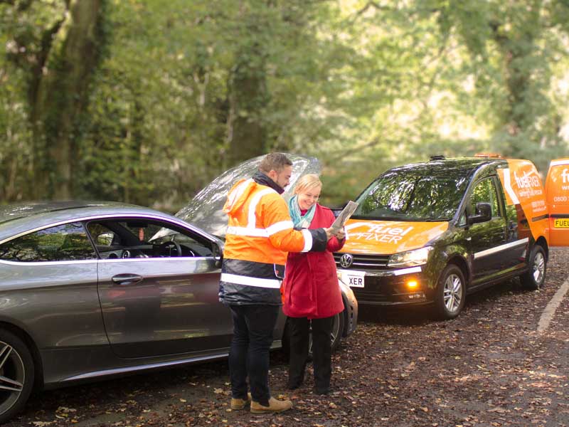 putting unleaded in a diesel car