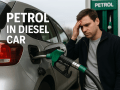petrol in diesel car